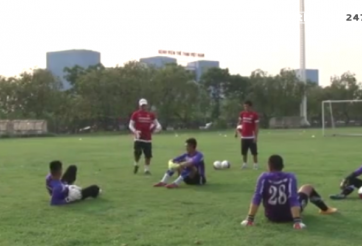 VIDEO: Buổi tập chiều ngày 6/5 của tuyển U23 Việt Nam