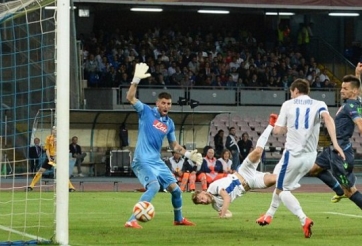Video clip bàn thắng: Napoli 1-1 Dnipro (Bán kết Europa League)