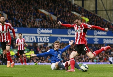 Video clip bàn thắng: Everton 0-2 Sunderland (Ngoại Hạng Anh)