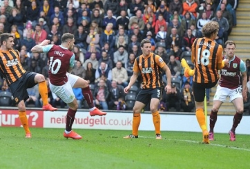 Video clip bàn thắng: Hull City 0-1 Burnley (Ngoại Hạng Anh)