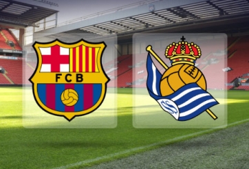 Link sopcast trận Barcelona vs Sociedad (23h ngày 9/5)