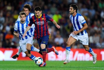 Video clip bàn thắng: Barcelona - Real Sociedad (VĐQG Tây Ban Nha 2014/15)