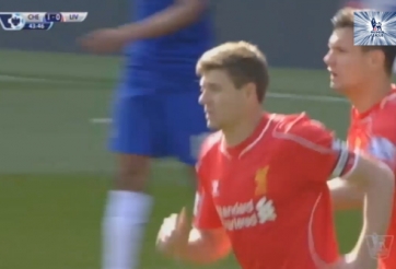 VIDEO: Steven Gerrard lạnh lùng gỡ hòa cho Liverpool