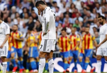 Video clip bàn thắng: Real Madrid 2-2 Valencia (VĐQG Tây Ban Nha 2014/15)