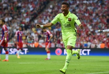 VIDEO: Neymar gỡ hòa cho Barca sau pha phối hợp đẹp mắt với Messi và Suarez