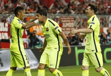 VIDEO: 2 pha phối hợp ghi bàn tuyệt đỉnh của tam tấu M-S-N