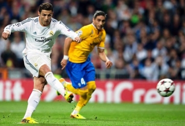 Real Madrid từng 5 lần thắng Juve với tỉ số 1-0