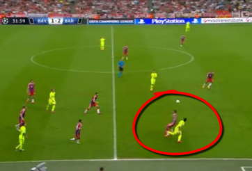 VIDEO: Pha bóng Luis Suarez biến Benatia thành gã khờ