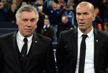 Zidane rộng cửa thay thế HLV Ancelotti tại Real