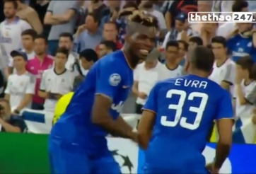 VIDEO: Điệu nhảy ăn mừng chiến thắng của Pogba và Evra
