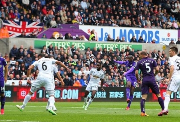 Video clip bàn thắng: Swansea City 2-4 Man City (Ngoại hạng Anh)