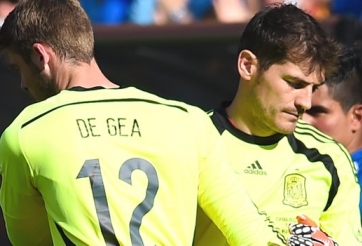 De Gea đã được chọn để thay thế Casillas
