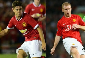 VIDEO: Những điểm giống nhau khi chơi bóng giữa Herrera và Scholes