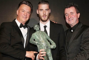 De Gea nhận danh hiệu Cầu thủ hay nhất mùa ở M.U