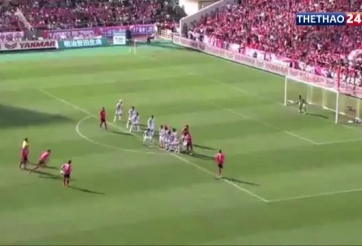 VIDEO: Diego Forlan lập siêu phẩm sút phạt ở vòng 14 J-League 2