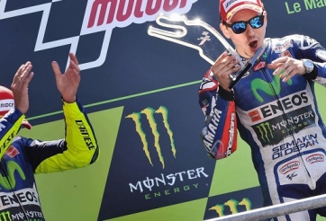 BXH đua xe MotoGP- chặng 5: Rossi và Lorenzo độc chiếm ngôi đầu