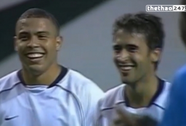 VIDEO: Pha phối hợp tuyệt đẹp giữa 2 huyền thoại của Real Madrid