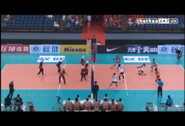 Video bóng chuyền: Set 5 Việt Nam 3-2 Iran (Giải bóng chuyền nữ vô địch châu Á)