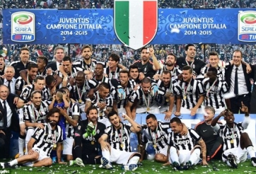 VIDEO: Màn ăn mừng chức vô địch Serie A lần thứ 31 của Juventus