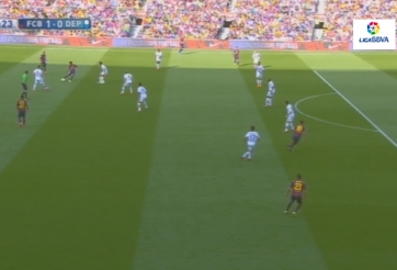 VIDEO: Trọng tài từ chối 1 bàn thắng hợp lệ của Messi