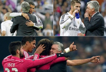 Ronaldo và đồng đội kêu gọi Real giữ chân Ancelotti