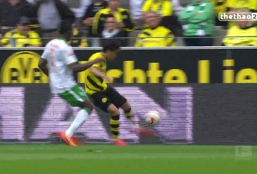 VIDEO: Pha kiến tạo siêu đẳng của Kagawa tại vòng 34 Bundesliga