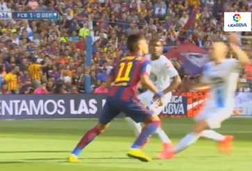 VIDEO: Pha đi bóng ngẫu hứng đậm chất Samba của Neymar