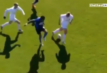 VIDEO: Skill xỏ háng 2 lần liên tiếp ở giải hạng 2 Đan Mạch