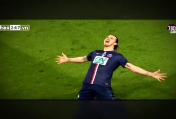 VIDEO: Những bàn thắng đẹp nhất của Ibrahimovic cho PSG mùa 2014/2015