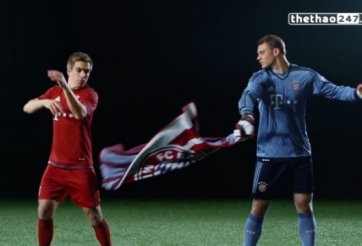 VIDEO: Dàn sao Bayern Munich ngây ngô trong clip quảng cáo mới