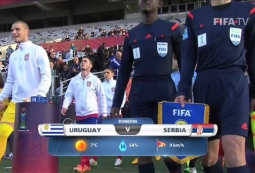 Video bàn thắng: Uruguay 1-0 Serbia (U20 FIFA World Cup 2015)