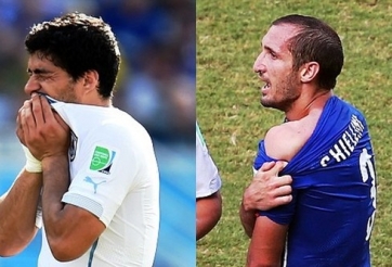 Chiellini: Tôi không còn vấn đề gì với Suarez