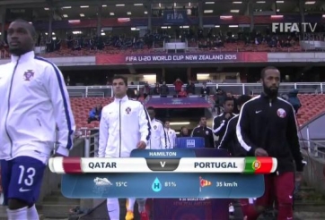 Video bàn thắng: Qatar 0-4 Bồ Đào Nha (U20 FIFA World Cup 2015)