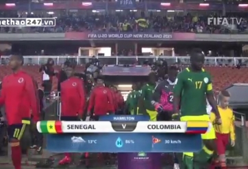 Video clip bàn thắng: Senegal 1-1 Colombia (U20 FIFA World Cup 2015)