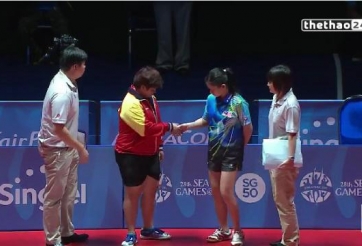 Video SEA Games 28: Mai Hoàng Mỹ Trang 3-0 Lee Rou You (Malaysia)