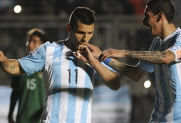Video clip bàn thắng: Argentina 5-0 Bolivia - Aguero và Di Maria rực sáng