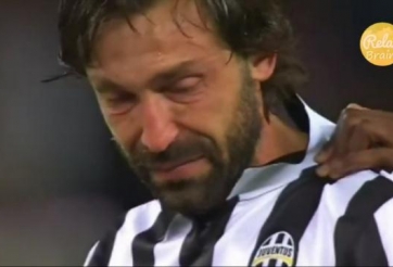 VIDEO: Pirlo rơi lệ sau thất bại ở chung kết Champions League 2015