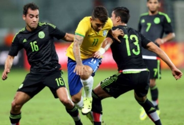 Video clip bàn thắng: Brazil 2-0 Mexico (Giao hữu quốc tế)