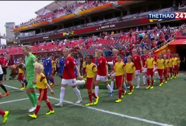 Video bàn thắng: Na Uy 4-0 Thái Lan (World Cup bóng đá nữ 2015)