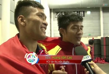Video SEA Games 28: Tán thủ giành 2 tấm HCV cho wushu Việt Nam