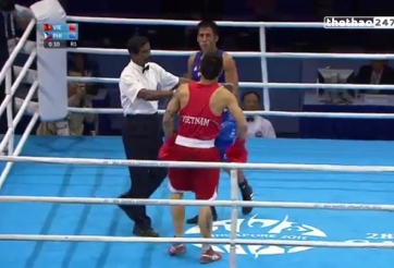 Video SEA Games 28: Bán kết boxing hạng cân 75kg - Trương Đình Hoàng