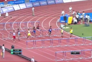 Video SEA Games 28: Chạy vượt rào 110m nam (10 môn phối hợp)