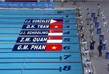 Video SEA Games 28: Vòng loại 200m hỗn hợp nam - Trần Duy Khôi