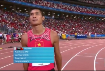 Video SEA Games 28: Chung kết chạy tiếp sức 4x400m nam