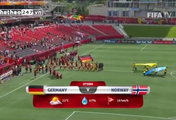 Video clip bàn thắng: Đức 1-1 Nauy (World Cup nữ 2015)