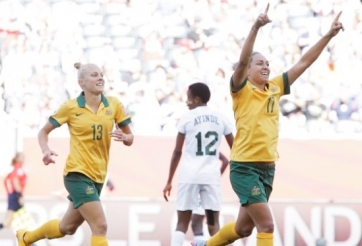 Video bàn thắng: Australia 2-0 Nigeria (World Cup bóng đá nữ 2015)