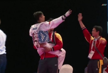 Video SEA Games 28: Nguyễn Văn Duy giành HCV taekwondo hạng 58kg nam