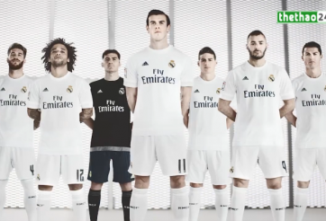 VIDEO: Real Madrid ra mắt áo đấu màu trắng mùa giải 2015/16