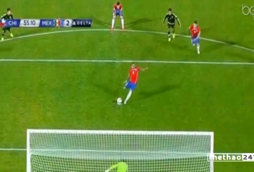 Video clip bàn thắng: Chile 3-3 Mexico (Copa America 2015)