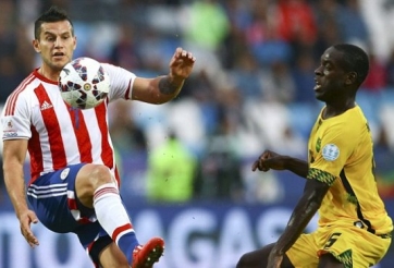 Video clip bàn thắng: Paraguay 1-0 Jamaica (Copa America 2015)